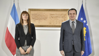 Aljbin Kurti i Nataša Gomeš