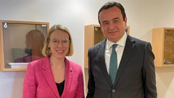 Anike Hajtfeld i Aljbin Kurti
