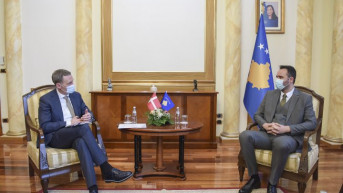 Gljauk Konjufca i Nik Hekerup Gljauk Konjufca i Nik Hekerup