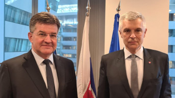 Miroslav Lajčak i Ivan Korčok Miroslav Lajčak i Ivan Korčok