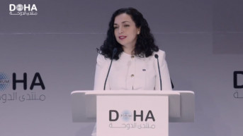 Vjosa Osmani Doha forum