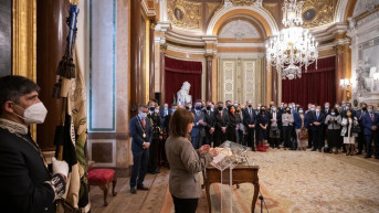 Predsednica Grčke Katerine Sakelaropulu