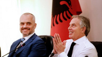 Edi Rama i Toni Bler