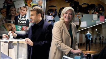 Emanuel Makron i Le Pen