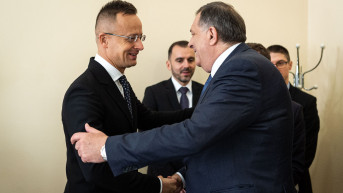 Peter Sijarto i Milorad Dodik