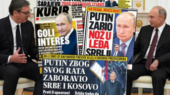 Putin i Vučić- srpski mediji