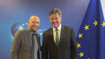 Manuel Zaracin i Miroslav Lajčak