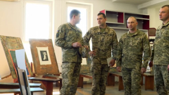 ukrajinski vojnici na Kosovu