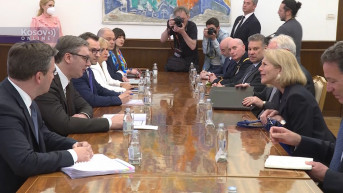 Aleksandar Vučić sa Donfrid i Eskobarom