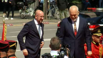 Šarl Mišel i Edi Rama Šarl Mišel i Edi Rama
