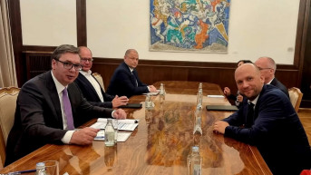 Aleksandar Vučić i Manuel Saracin