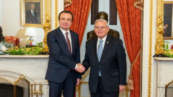 Aljbin Kurti i senator Bob Menendez