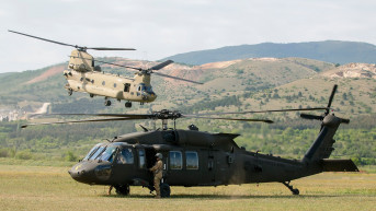 Američki helikopteri u Skoplju
