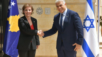 Donika Gervala i Jair Lapid