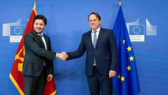 Dritan Abazović i Oliver Varhelji. Dritan Abazović i Oliver Varhelji.