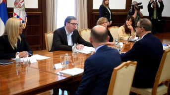 Aleksandar Vučić i Serž Bramerc