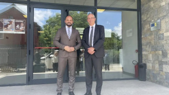 Milan Radojević i Majkl Davenport Milan Radojević i Majkl Davenport