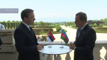Nikola Selaković sa ministrom spoljnih poslova Azerbejdžana