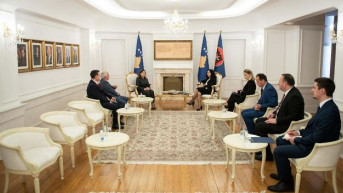 Osmani sa predsednicama suda Kosova i Albanije