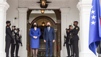 Osmani sa predsednikom Paname