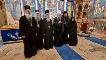 Patrijarh Porfirije u Pećkoj patrijaršiji