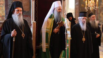Patrijarh Porfirije u Visokim Dečanima