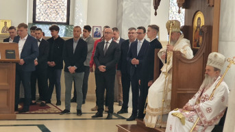 Petković u crkvi Svetog Đorđa u Prizrenu