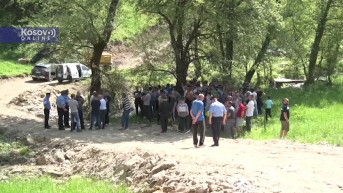Protest meštana Sevca Protest meštana Sevca