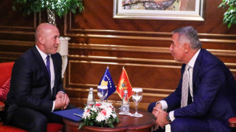 Ramuš Haradinaj i Milo Đukanović
