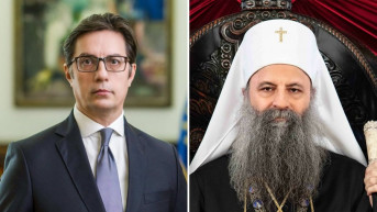 Stevo Pendarovski i patrijarh Porfirije