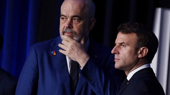 Edi Rama i Emanuel Makron Edi Rama i Emanuel Makron