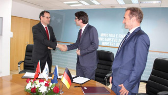 Hekuran Murati sa nemačkim predstavnicima