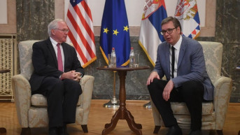 Kristofer Hil i Aleksandar Vučić Kristofer Hil i Aleksandar Vučić