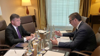 Miroslav Lajčak i Aleksandar Vučić Miroslav Lajčak i Aleksandar Vučić