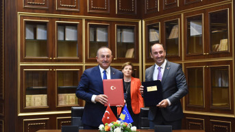 Ljiburn Aljiu i Mevlut Čavušoglu