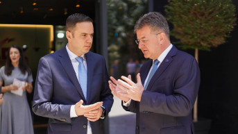 Ljumir Abdidžiku i Miroslav Lajčak