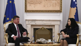 Miroslav Lajčak i Vjosa Osmani