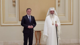 Nikola Selaković sa rumunskim patrijarhom Danijelom Nikola Selaković sa rumunskim patrijarhom Danijelom