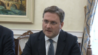 Nikola Selaković u razgovoru sa Šalenbergom Nikola Selaković u razgovoru sa Šalenbergom