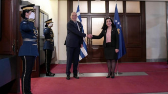 Nikos Dendijas i Vjosa Osmani
