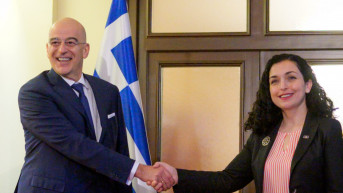 Nikos Dendijas i Vjosa Osmani