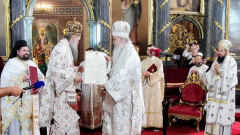 Patrijarh Porfirije i arhiepiskop MPC Stefan Patrijarh Porfirije i arhiepiskop MPC Stefan