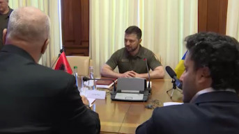 Edi Rama, Volodimir Zelenski i Dritan Abazović