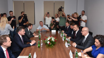 Rakić i gradonačelnici sa severa Koosva sa Lajčakom