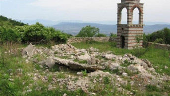 Razrušeni manastir u Mušutištu Razrušeni manastir u Mušutištu
