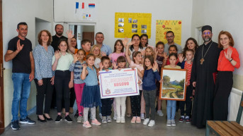 Učenici škole u Mogili Učenici škole u Mogili
