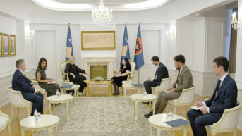 Vjosa Osmani i Dunja Mijatović