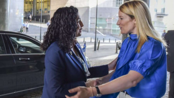 Vjosa Osmani i Roberta Metsoli Vjosa Osmani i Roberta Metsoli