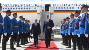 Aleksandar Vučić i Olaf Šolc