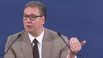 Vučić na konferenciji za novinare